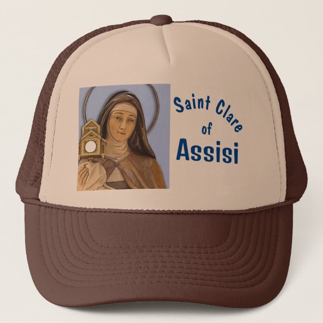 Saint Clare Assisi Keps (Framsida)