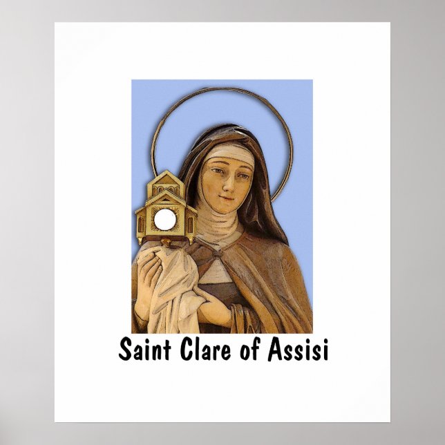 Saint Clare Assisi Poster (Framsidan)