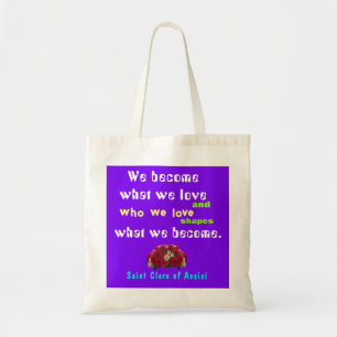 Saint Clare Assisi Poster Tygkasse