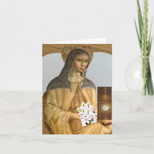 Saint Clare of Assisi Kort