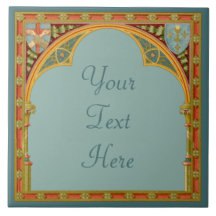 Saint Clare's Trefoil Arch (SAU 27) Ceramic Tile 3