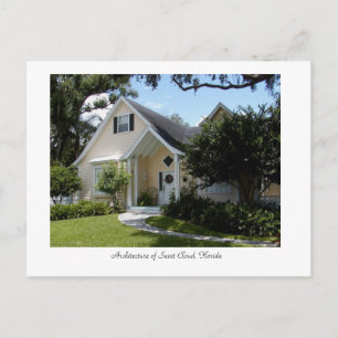 Saint Cloud-arkitektur i Florida Vykort