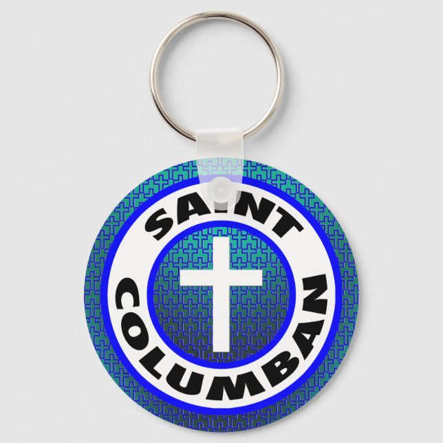 Saint Columban Nyckelring (Framsida)