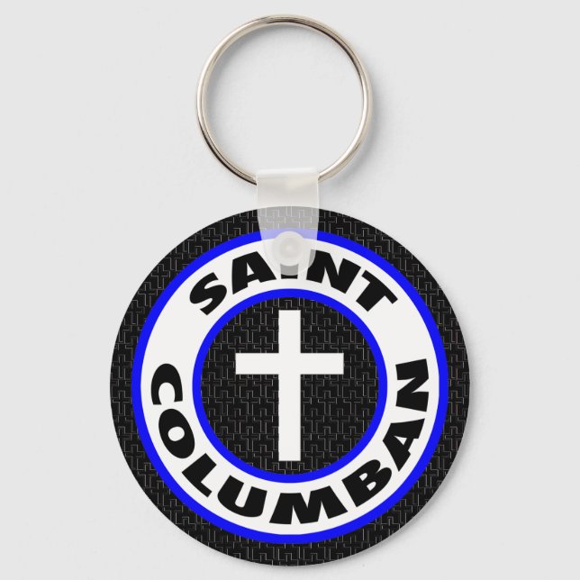 Saint Columban Nyckelring (Framsida)