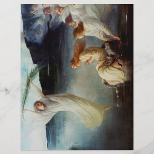 Saint Cristina martyrdom Reklamblad