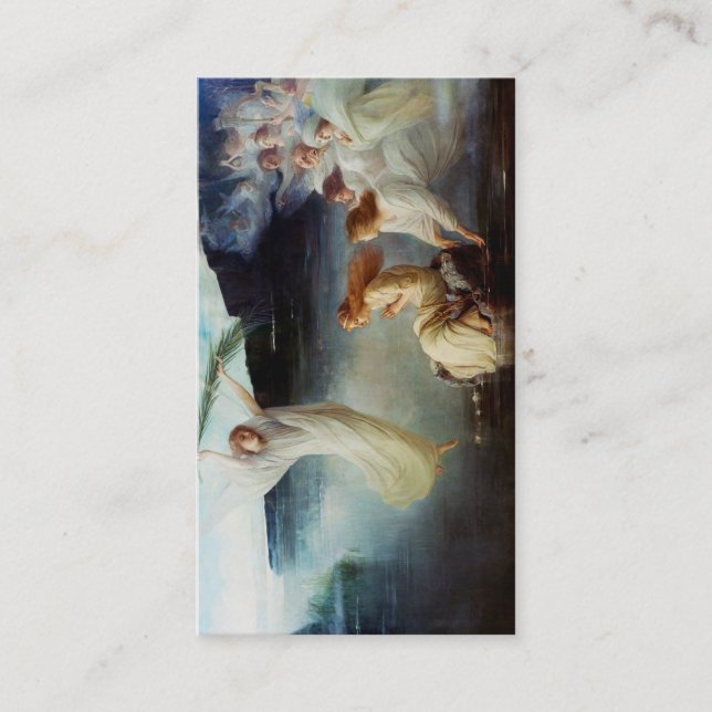 Saint Cristina martyrdom Visitkort (Framsida)