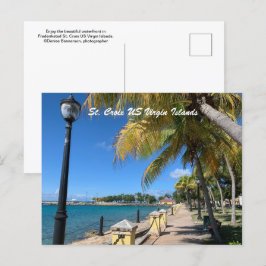 Saint Croix Amerikanska Jungfruöarna Frederiksted Vykort