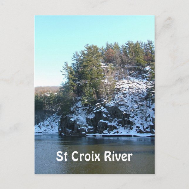Saint Croix River Vykort (Framsida)