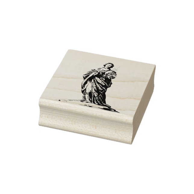 Saint Cunera av Rhenen virgin och martyr Stämpel (Stämpel)