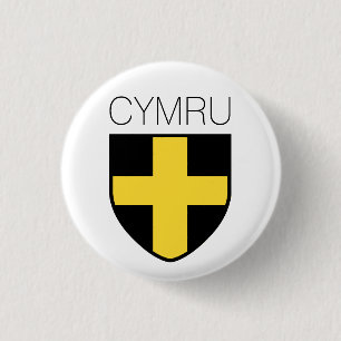 Saint David Badge (Wales/Cymru) Knapp