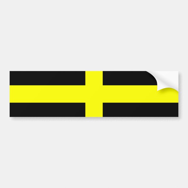 Saint David (Wales) flagga Bildekal (Framsidan)