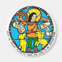 Saint Davy Magnet