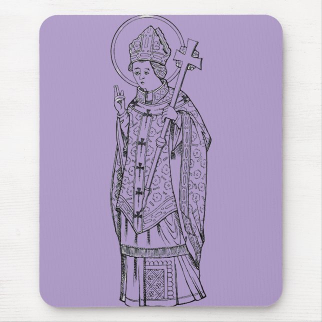 Saint Deiniol Abbot och Bishop Musmatta (Framsidan)