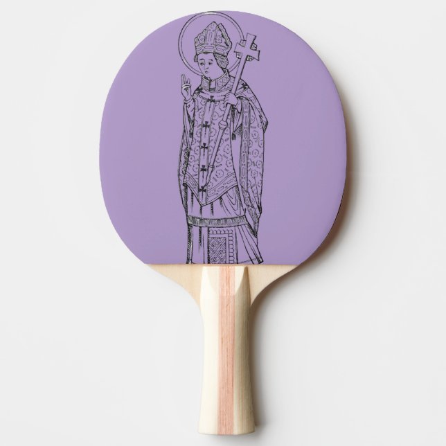 Saint Deiniol Abbot och Bishop Pingisracket (Framsidan)