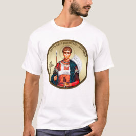 Saint Demetrius icon 9 T Shirt