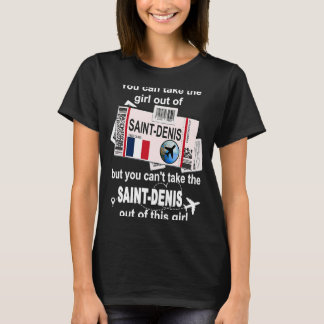 Saint Denis Boarding Pass Saint Denis Girl Saint S T Shirt