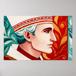 Saint Denis i Faith och Strength Poster