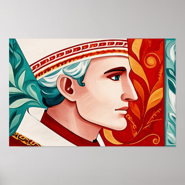 Saint Denis i Faith och Strength Poster (Framsidan)