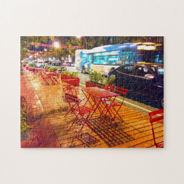 Saint Denis Montreal. Pussel (Horisontell)