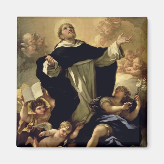 Saint Dominic, 1170-1221 Magnet (Framsidan)