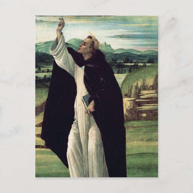 Saint Dominic, 1498-1505 Vykort (Framsida)