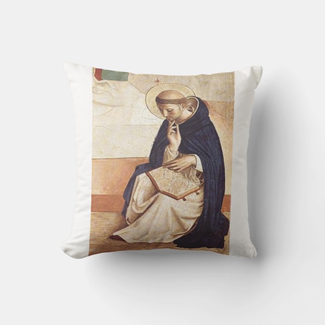 Saint Dominic de Guzman av Fra Angelico Kudde (Framsida)