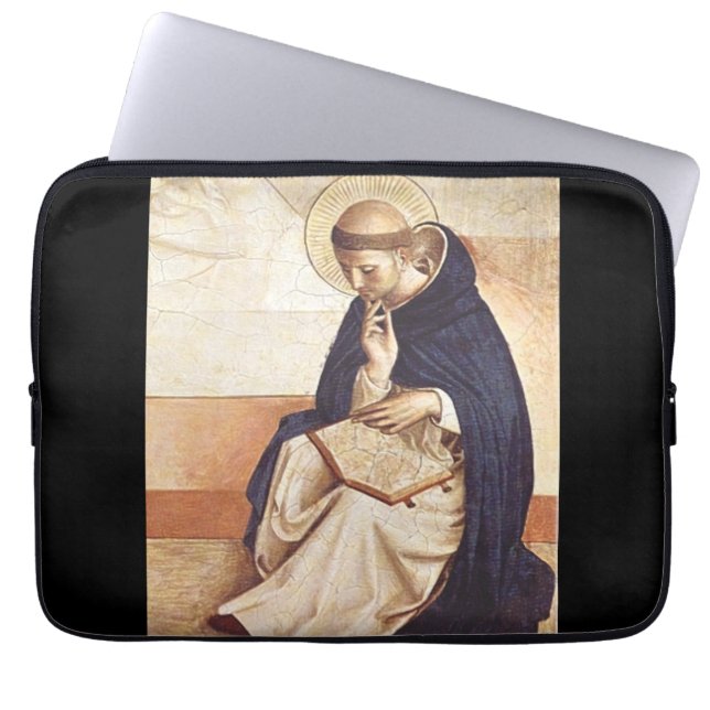 Saint Dominic de Guzman av Fra Angelico Laptop Fodral (Framsidan)