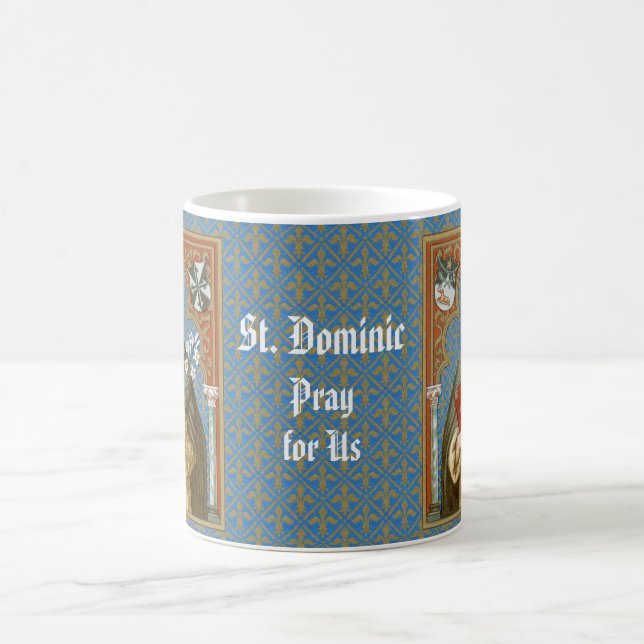 Saint Dominic de Guzman (BK 011) Kaffe Mugg 2a (Center)