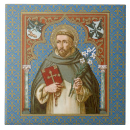 Saint Dominic de Guzman (BK 011) Kakelplatta
