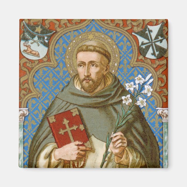 Saint Dominic de Guzman (BK 011) Magnet (Framsidan)
