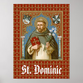 Saint Dominic de Guzman (BK 011) Poster