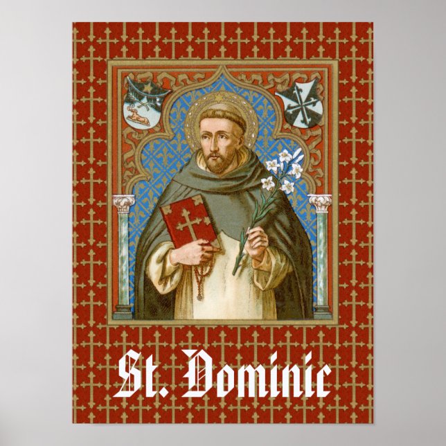 Saint Dominic de Guzman (BK 011) Poster (Framsidan)