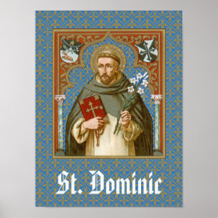 Saint Dominic de Guzman (BK 011) Poster