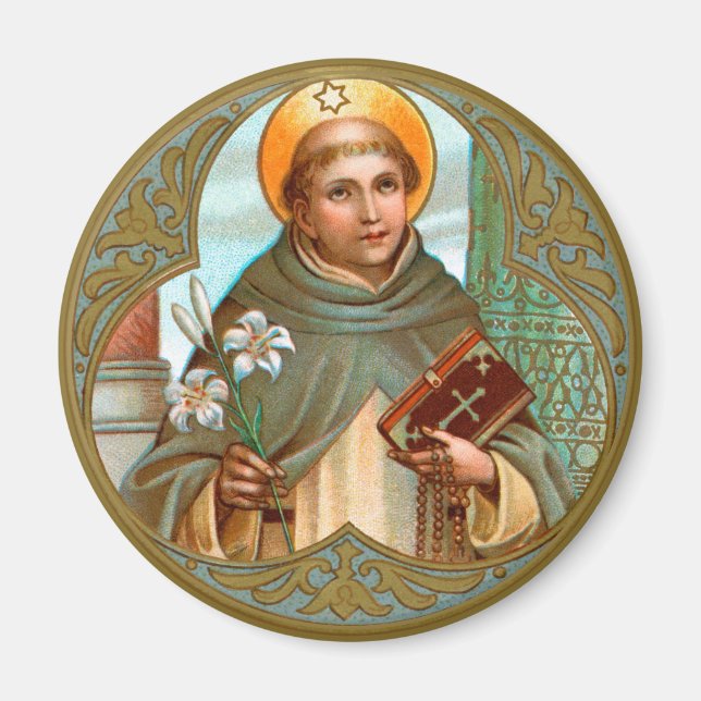 Saint Dominic de Guzman (BK 07) Magnet (Framsidan)