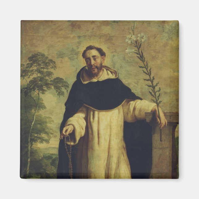 Saint Dominic de Guzman Magnet (Framsidan)