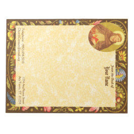 Saint Dominic de Guzman (PM 02) 11"x 8.5" Anteckningsblock