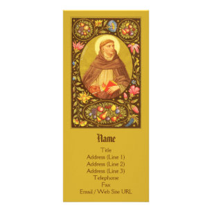 Saint Dominic de Guzman (PM 02)-Anpassadet Reklamkort