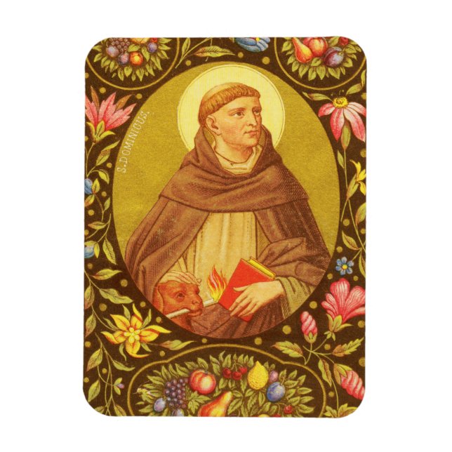 Saint Dominic de Guzman (PM 02) Magnet (Vertikal)