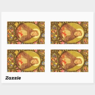 Saint Dominic de Guzman (PM 02) Rektangulärt Klistermärke