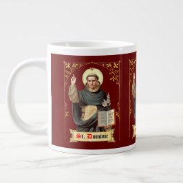 Saint Dominic Preaching (BEN 002) Jumbo Mugg