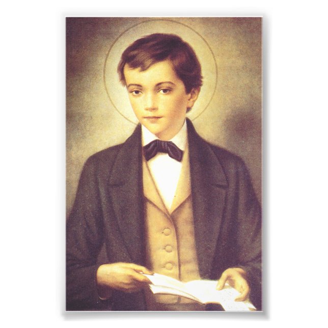 Saint Dominic Savio High-Fidelity Finkonst Fototryck (Framsidan)