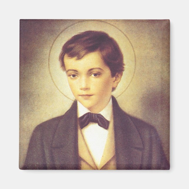 Saint Dominic Savio student av John Bosco Magnet (Framsidan)