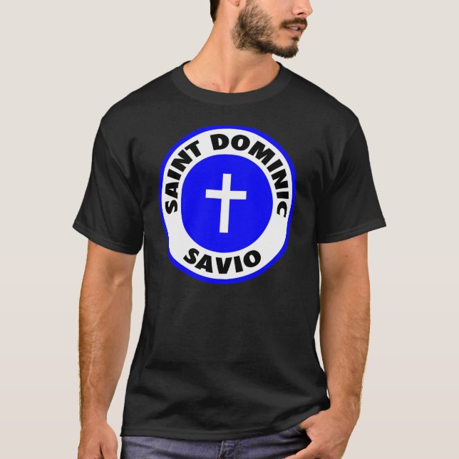 Saint Dominic Savio Tee Shirt (Framsida)