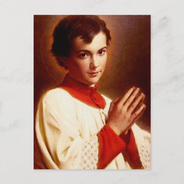 Saint Dominic Savio Vykort (Framsida)