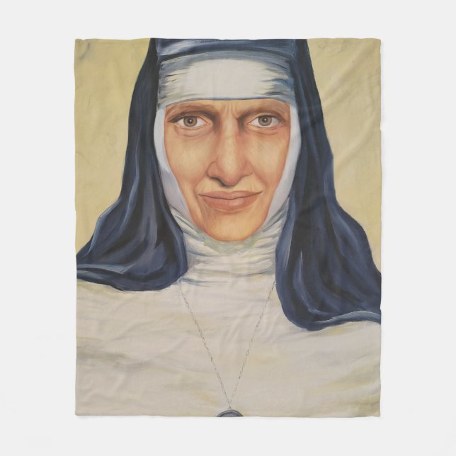 Saint Dulce of the Poor Fleecefilt (Framsidan)