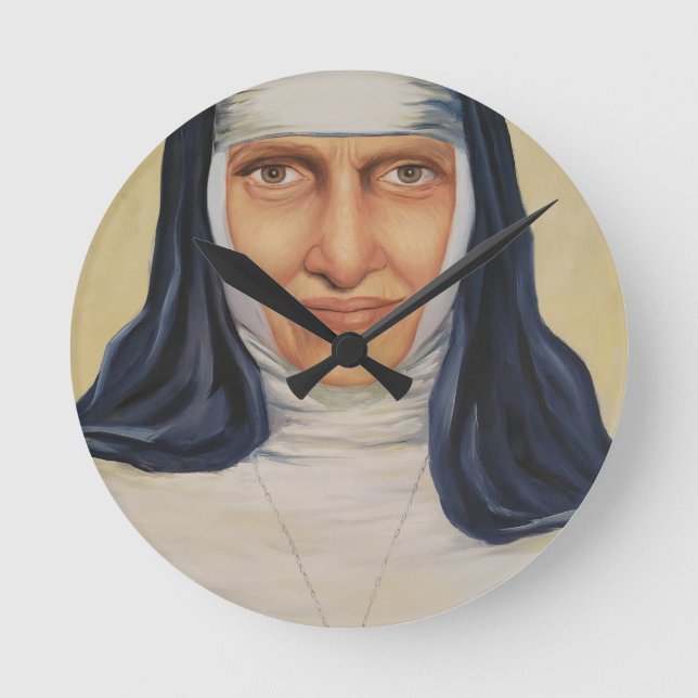 Saint Dulce of the Poor Rund Klocka (Framsida)
