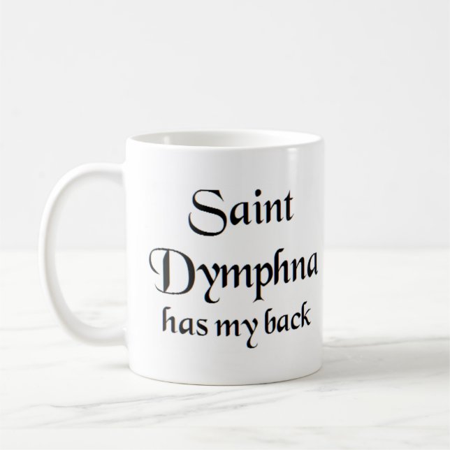 saint dymphna kaffemugg (Vänster)