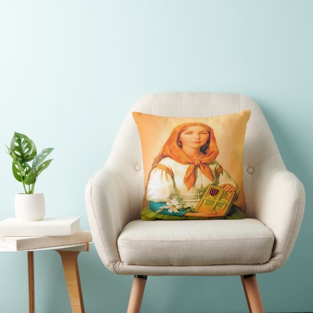 Saint Dymphna Kudde (Stol)