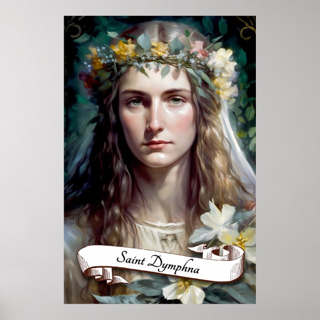 Saint Dymphna Poster (Framsidan)