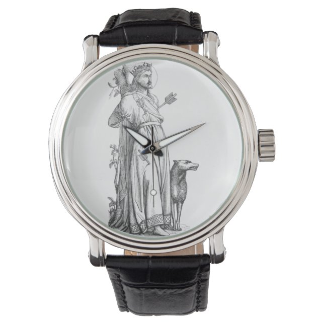 Saint Edmund Martyr Kung vid Öster Angles Armbandsur (Framsida)
